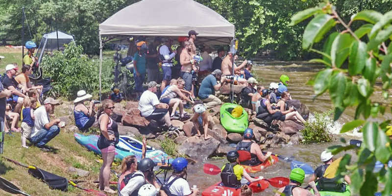 Beach Party on Dierks Lake